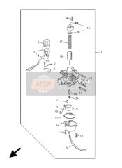 5EUE43840000, Joint,  Cuve De Flott, Yamaha, 2